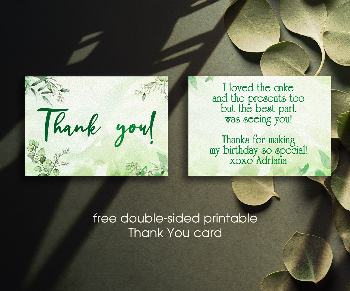 Tinker Bell Fairy Princess customizable invitation template | Share or Print | girl | BV373