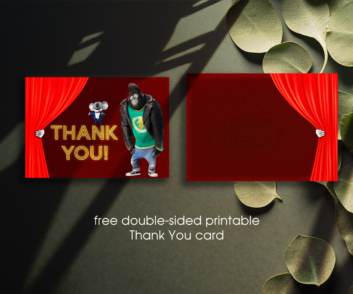 Sing Two Karaoke customizable invitation template | Share or Print | KL248