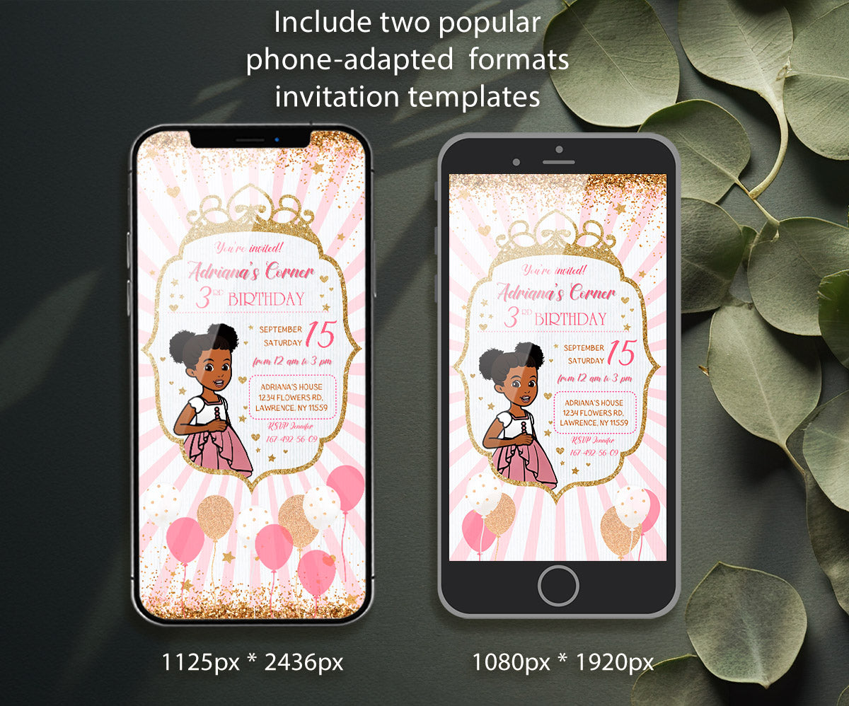 Gracie's Corner Music customizable invitation template | Share or Print | girl | ZK063
