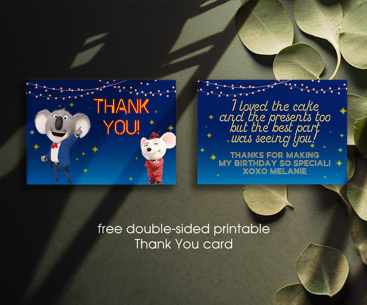 Sing Two Karaoke customizable invitation template | Share or Print | FF859