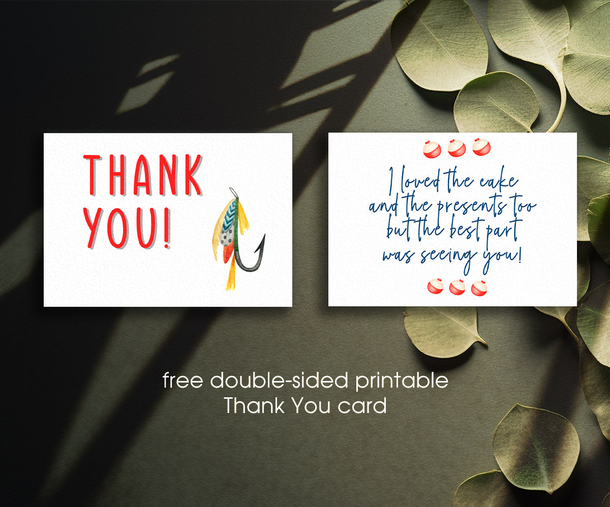 Fishing O-Fish-Ally customizable invitation template | Share or Print | QX520