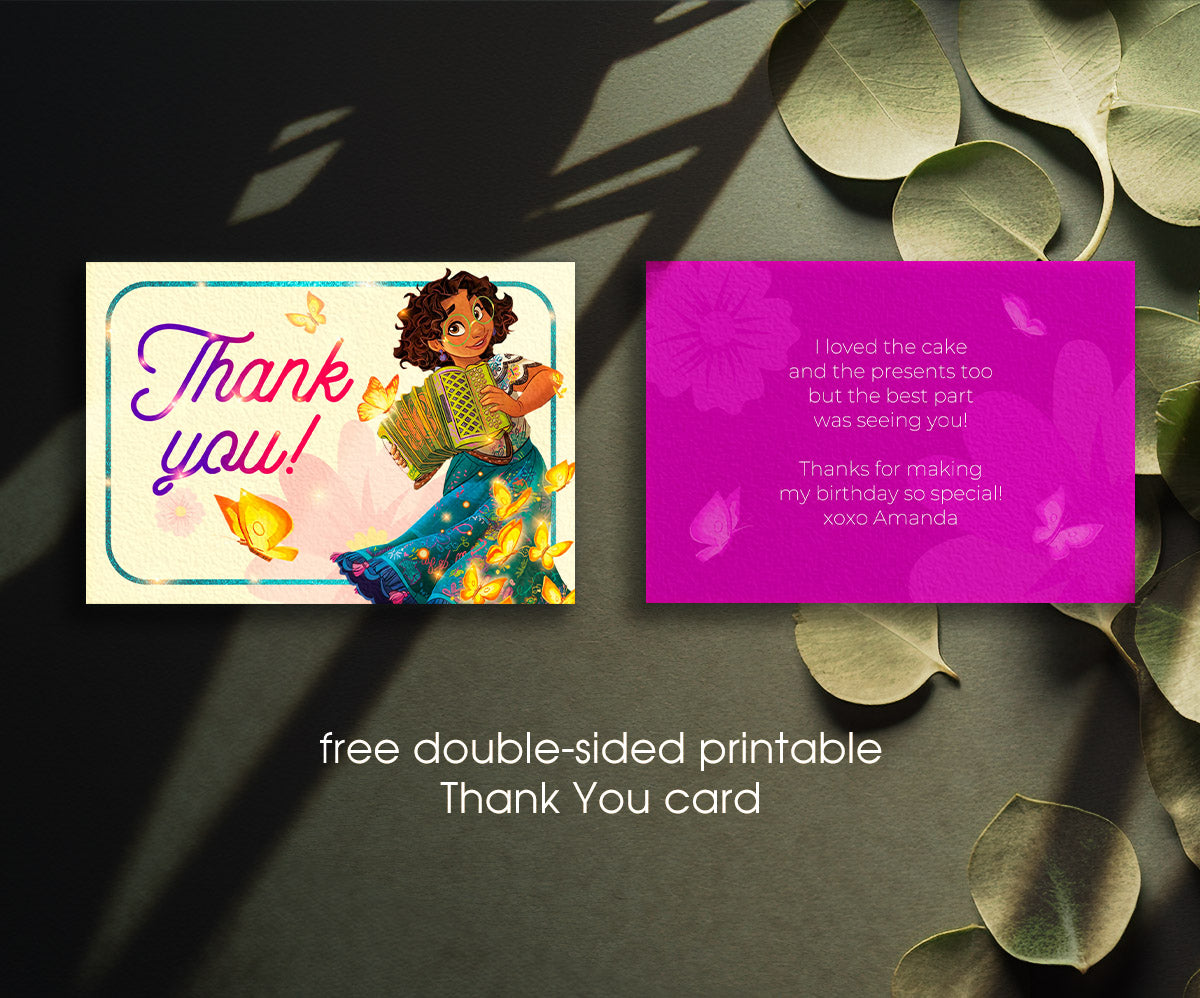 Encanto Mirabel customizable invitation template | Share or Print | girl | ZG167