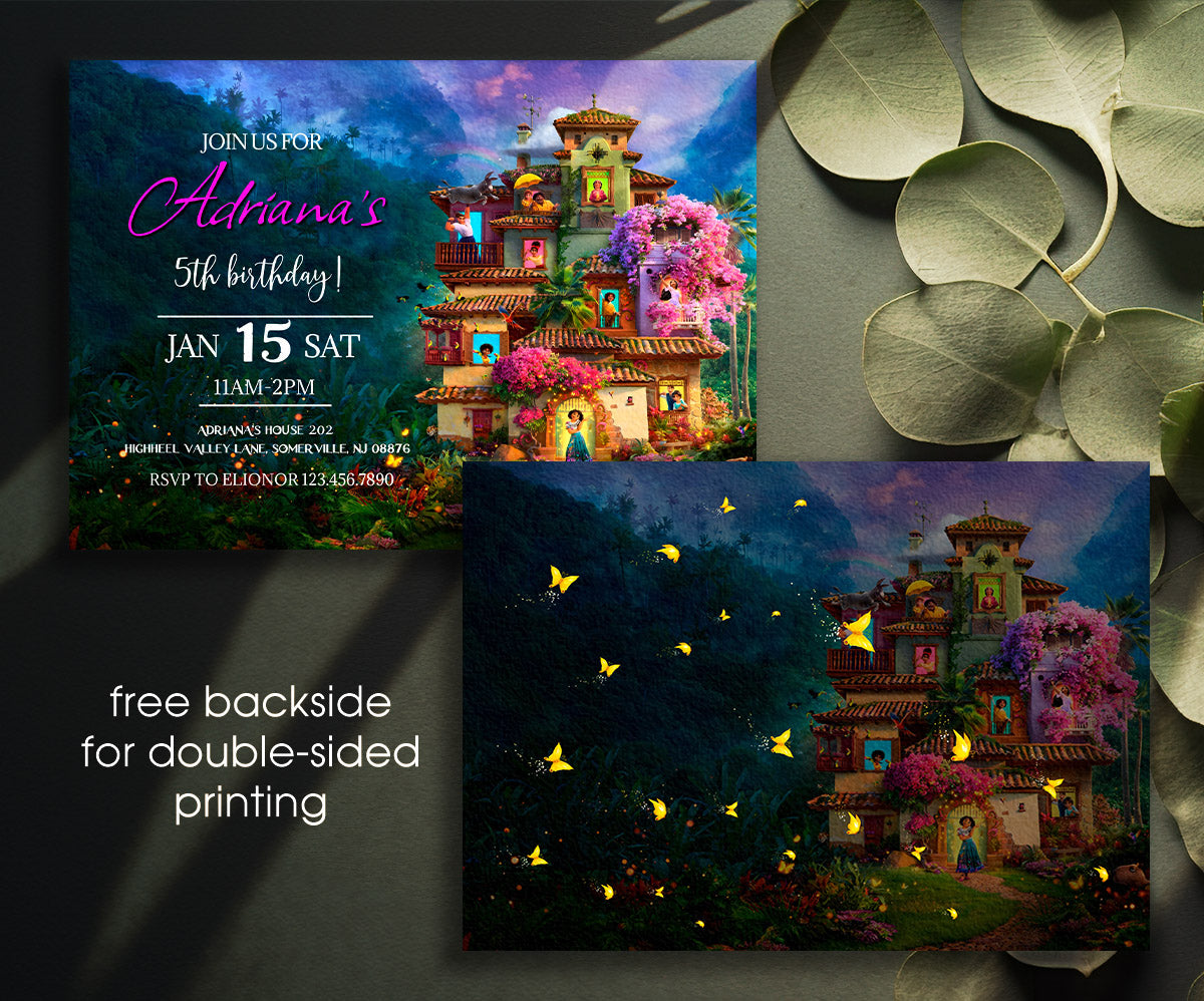 Encanto Mirabel customizable invitation template | Share or Print | girl | UN996