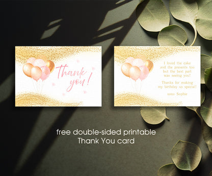 Minnie Mouse Disney Mickey customizable invitation template | Share or Print | girl | MM084