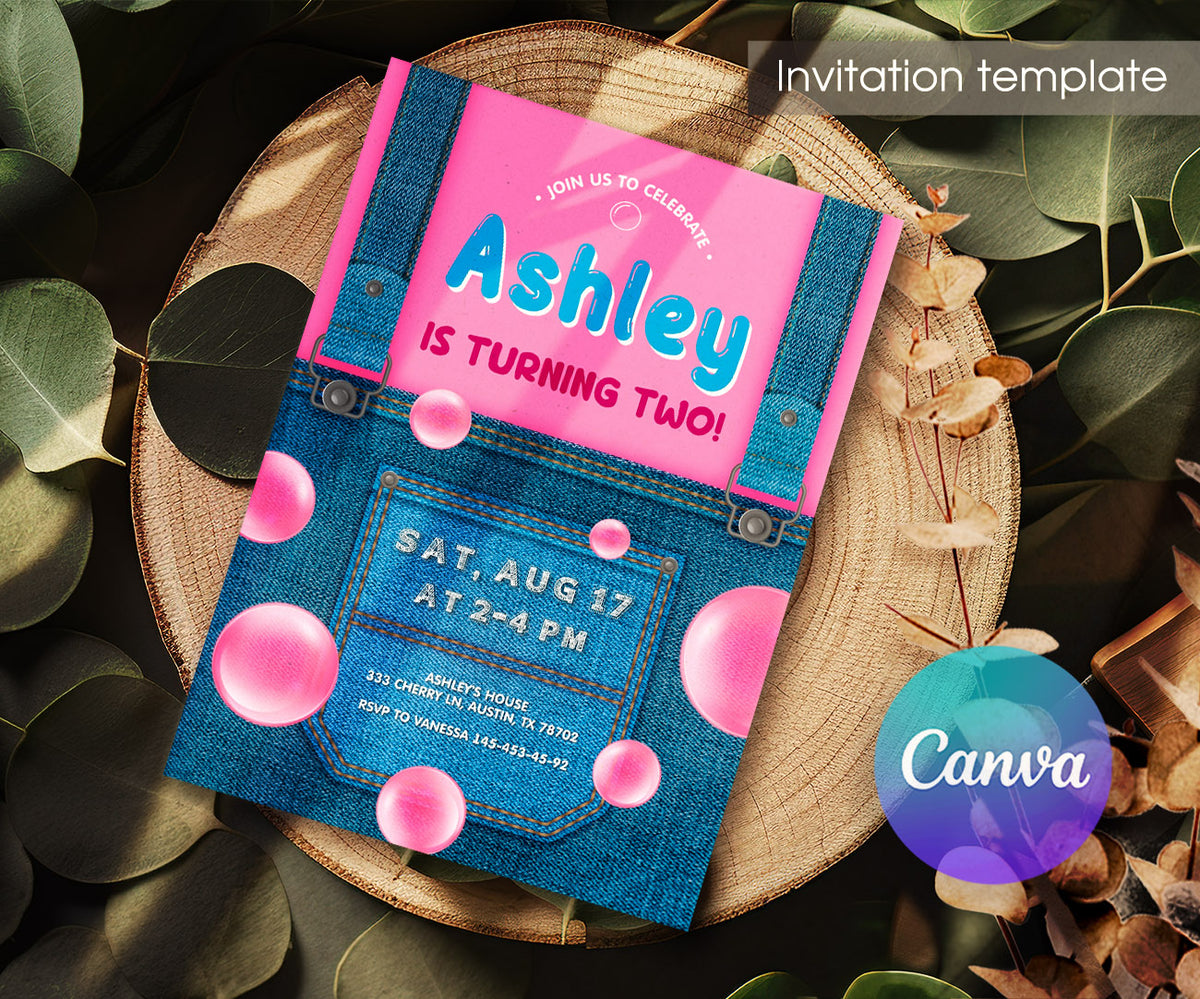 Ms. Rachel customizable invitation template | Share or Print | NK578