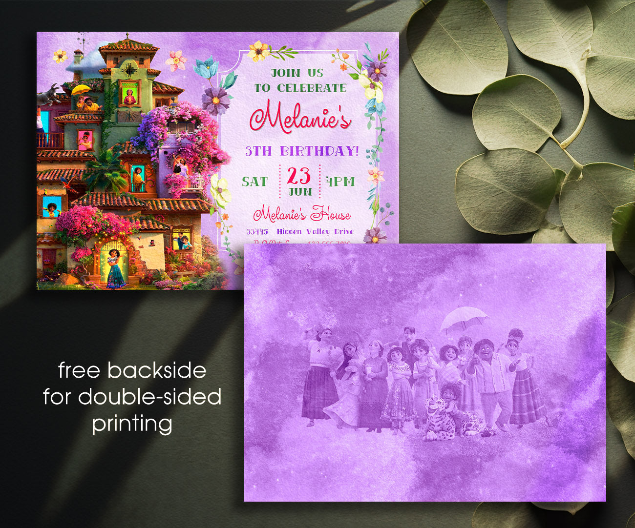 Encanto Mirabel customizable invitation template | Share or Print | girl | LY559