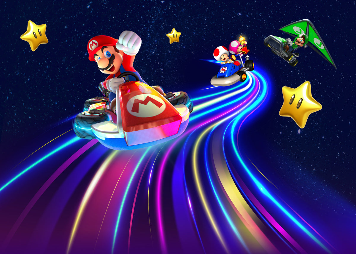 Mario Kart Gamer customizable invitation template | Share or Print | boy | QD973