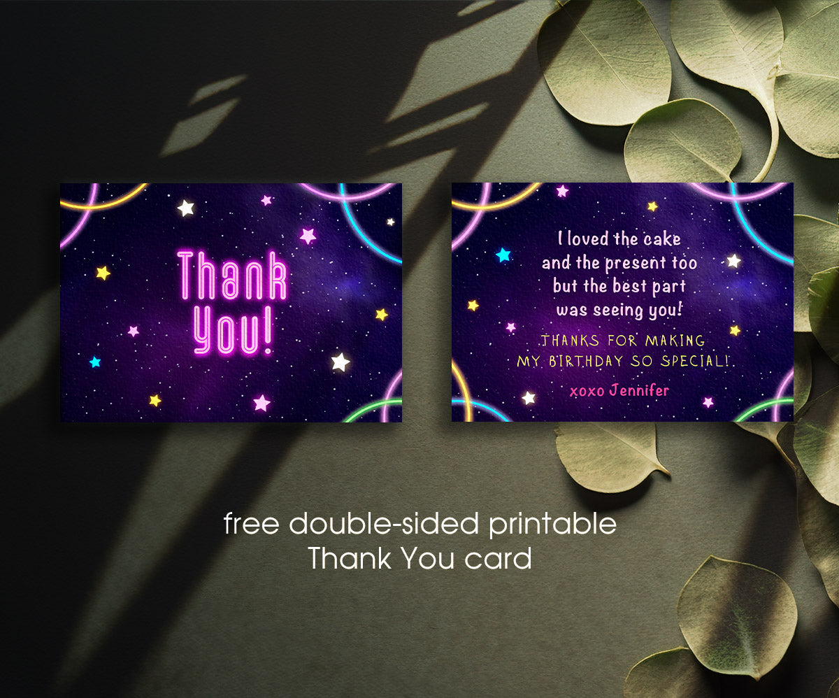 Bowling Strike Up customizable invitation template | Share or Print | FI010