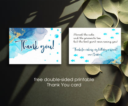 Baby Shark customizable invitation template | Share or Print | IM630