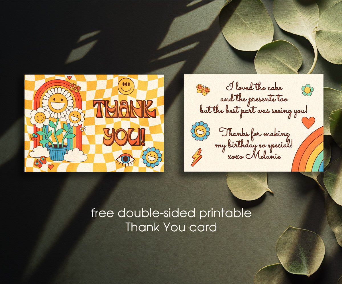 Disco Party 80th 90th customizable invitation template | Share or Print | QQ357