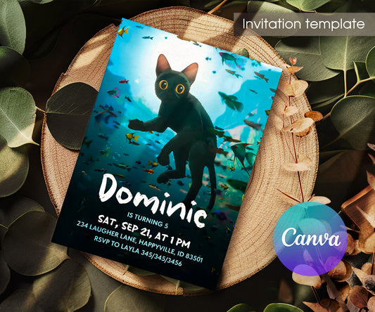 Flow customizable invitation template | Share or Print | YE060