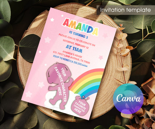 Cocomelon customizable invitation template | Share or Print | XR651