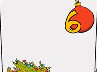 Grinchmas Red Car Animated Sixth Birthday Invitation | Canva