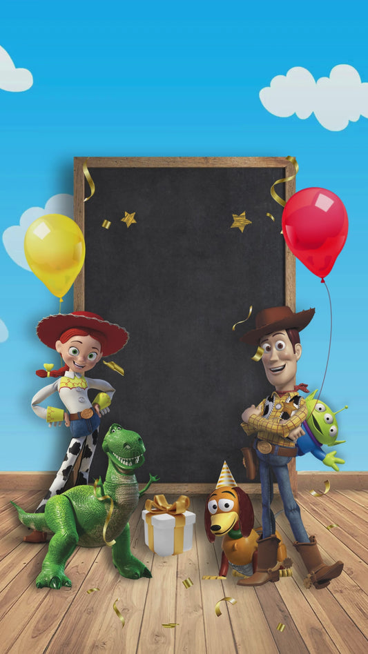 Toy Story Second Birthday Animated Invitation | Canva Video
