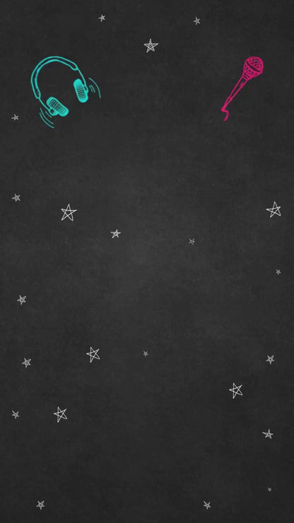 TikTok Chalkboard Music Animated Eleventh Birthday Invitation | Canva